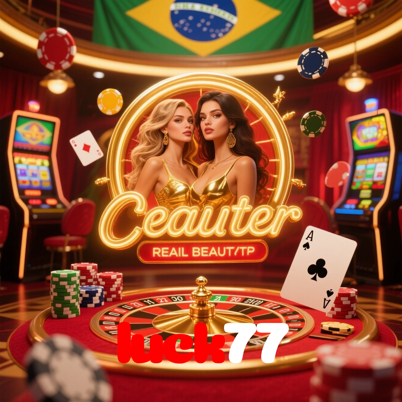 luck77 - O melhor cassino online do Brasil para você conquistar prêmios!