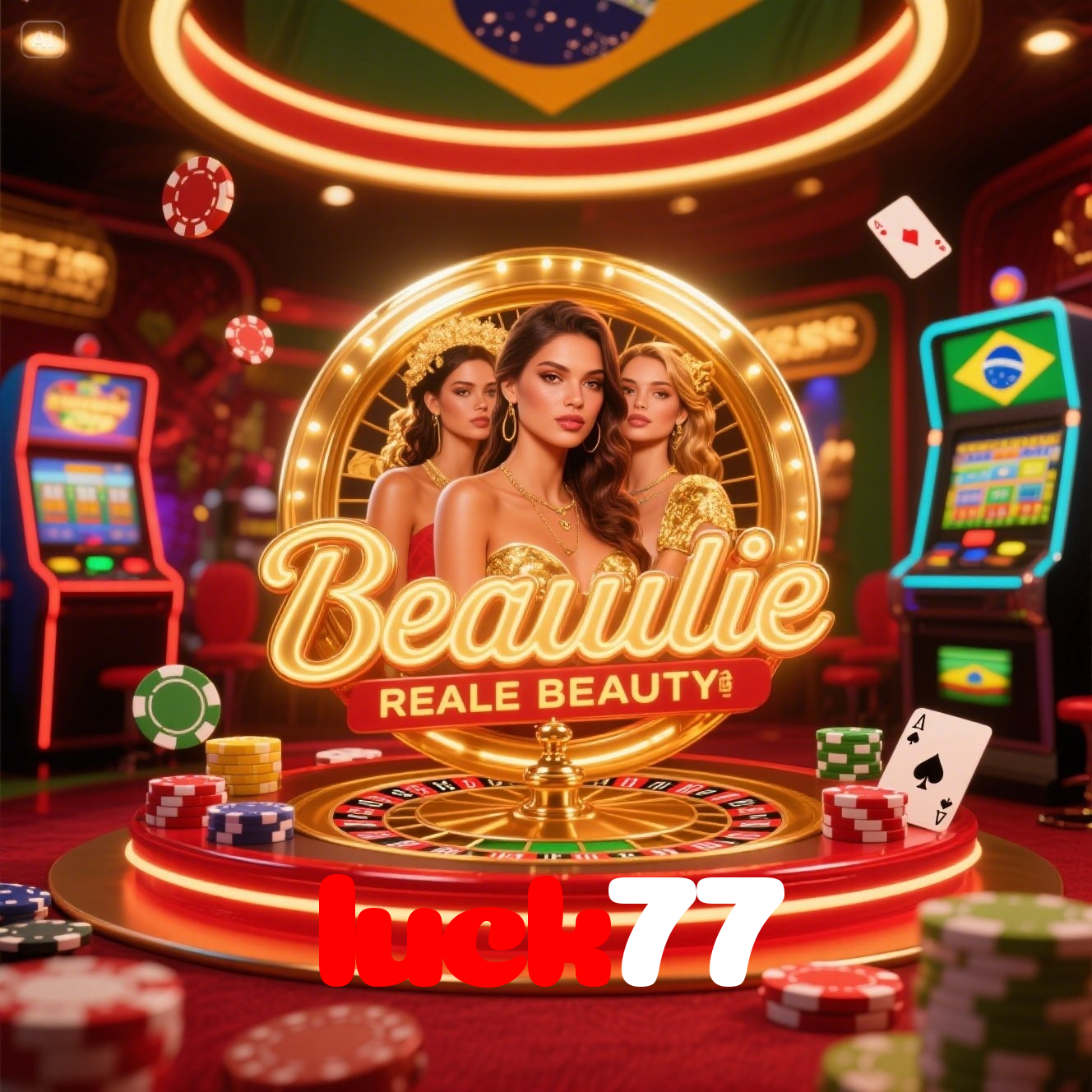 luck77 - A emoção de um cassino real no conforto da sua casa!