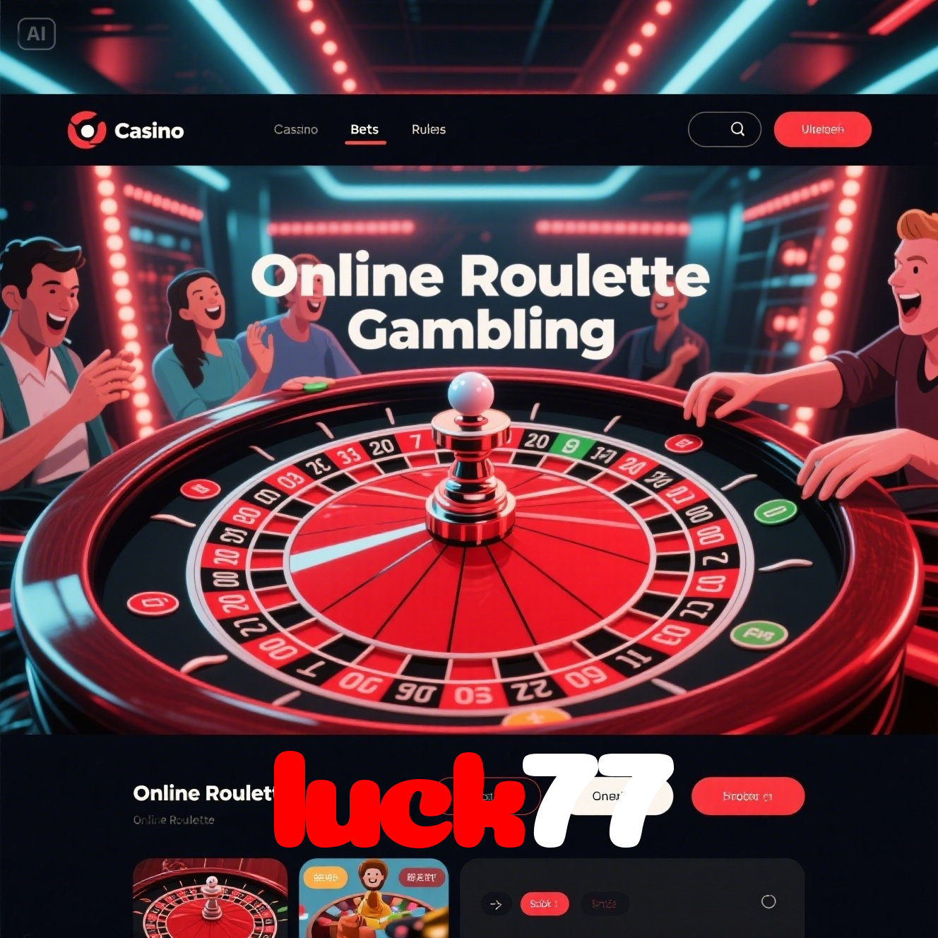 luck77 - Jogue no cassino online mais premiado do Brasil e ganhe prêmios incríveis!