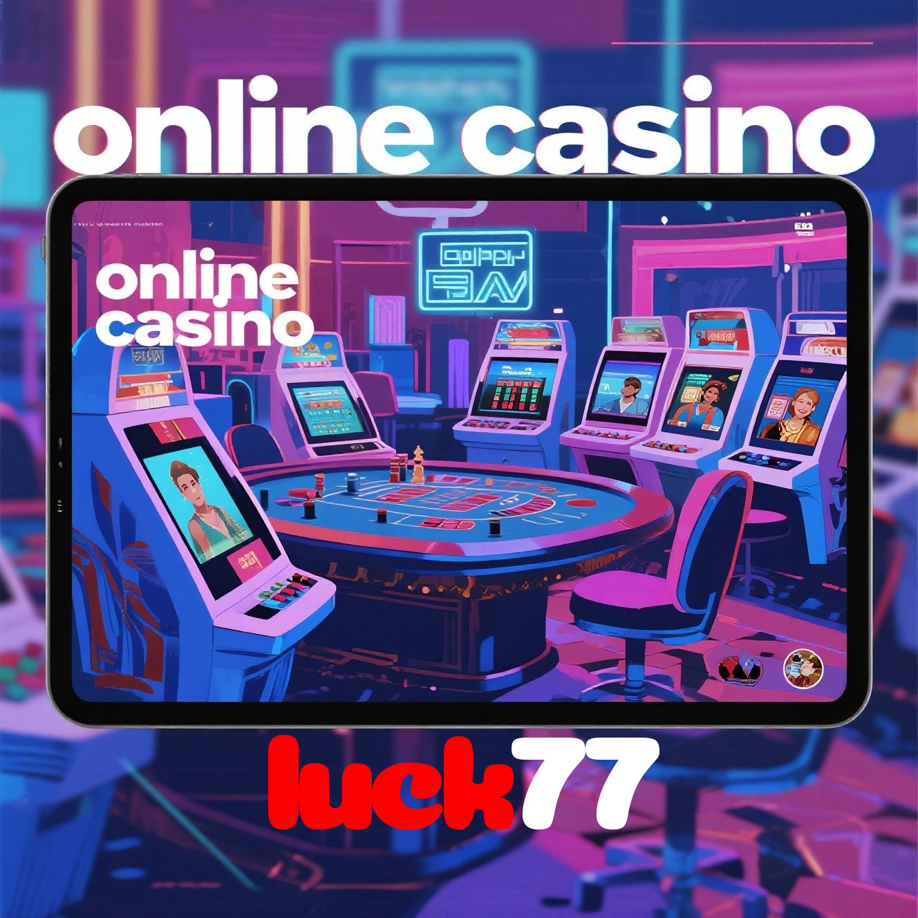 luck77 - A experiência de cassino online mais segura do Brasil!