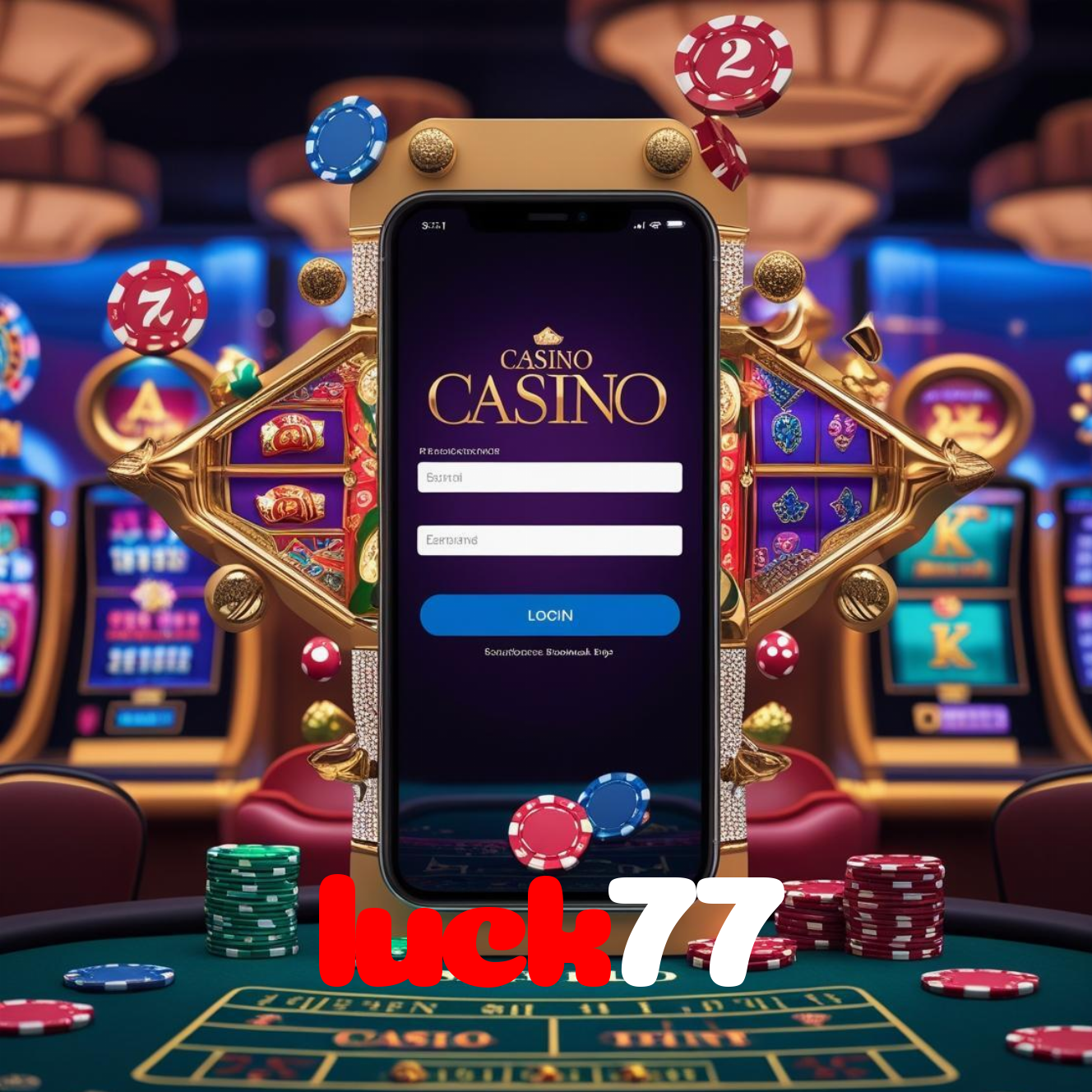 luck77 - Jogue, ganhe e sinta a emoção no cassino online mais confiável!