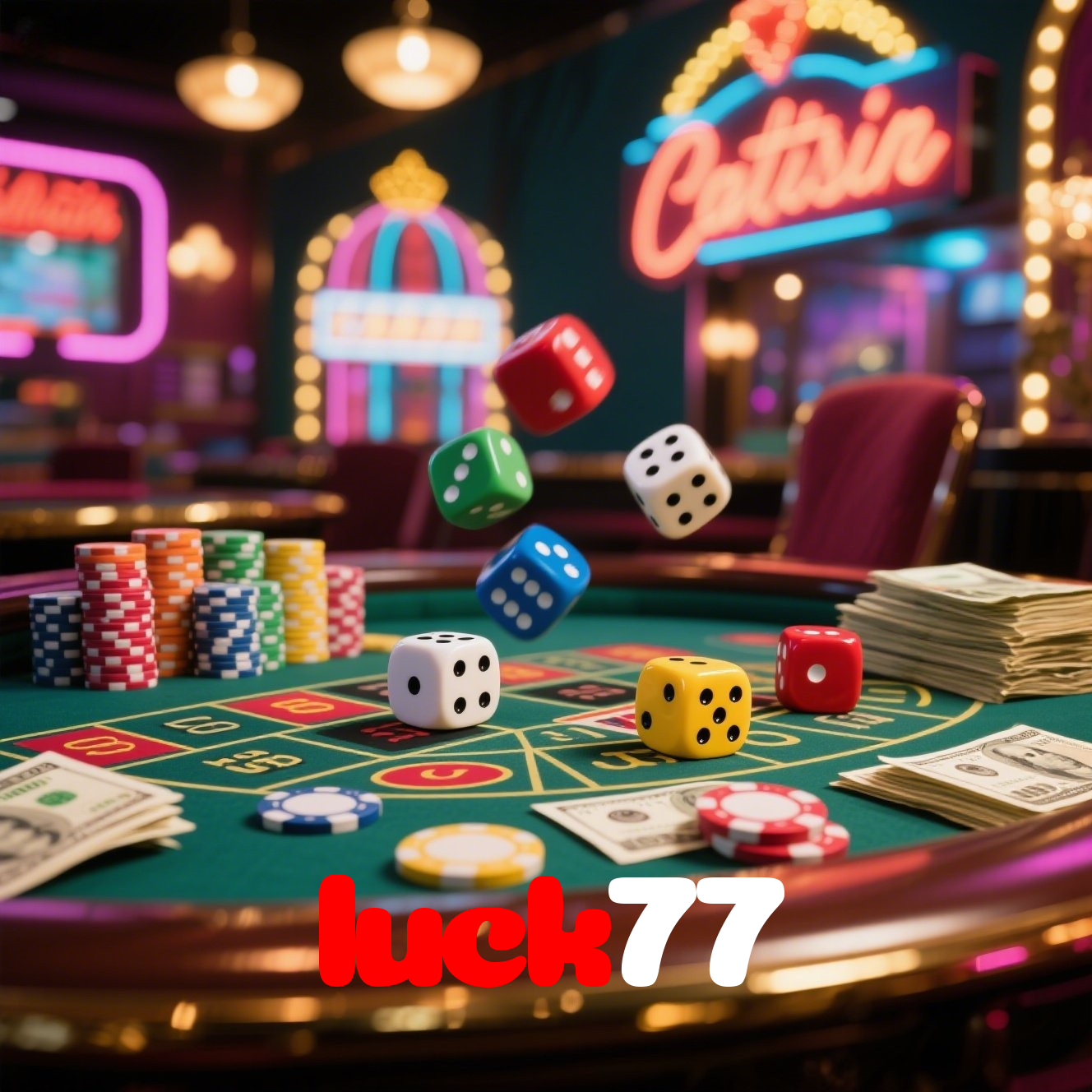luck77 - Onde a sorte se encontra com segurança: cassino online!