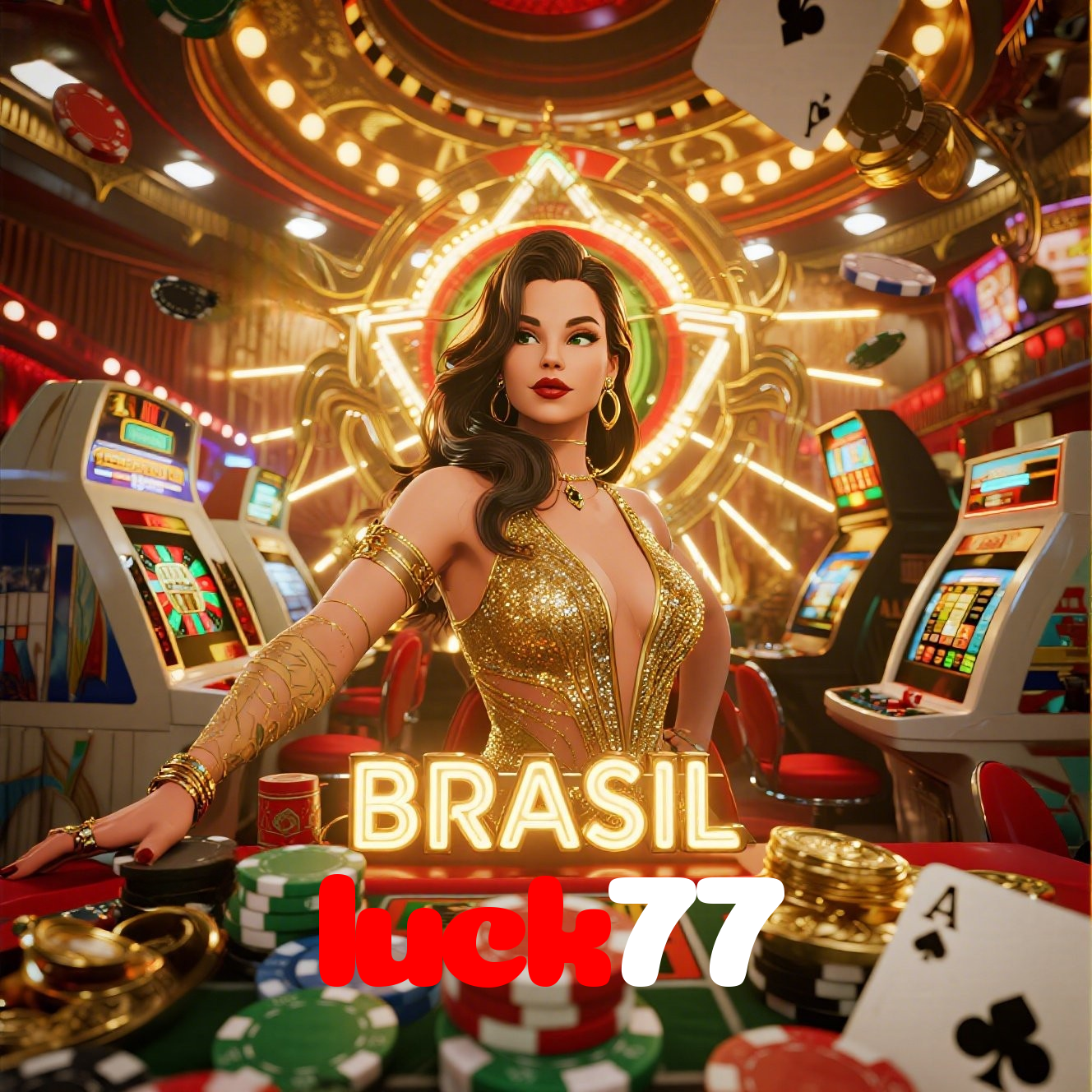luck77 - O melhor cassino online do Brasil para você fazer história!