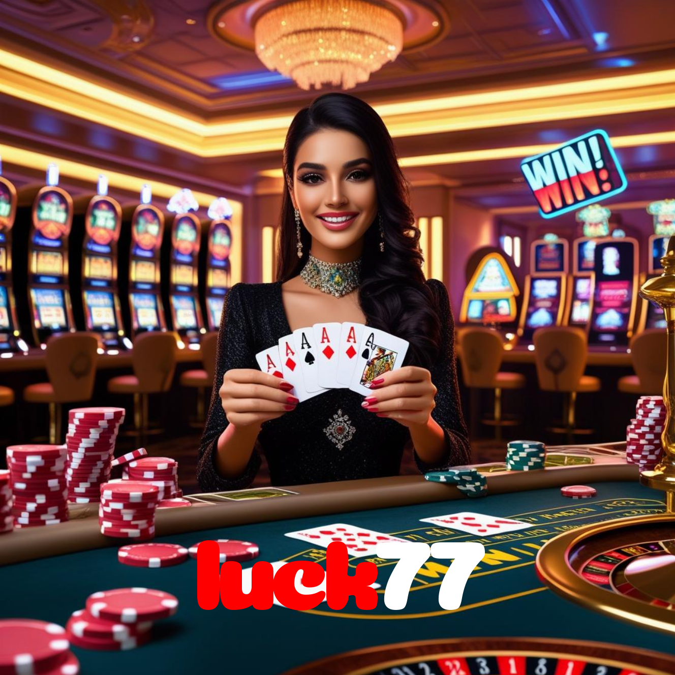 luck77 - Onde sua sorte se encontra com segurança: cassino online!
